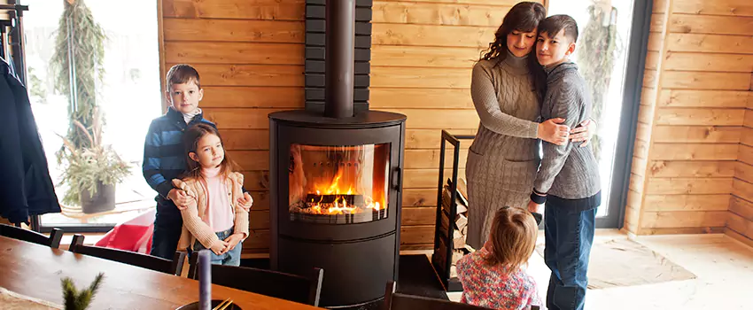 Morso Cast Iron Fireplace Insert Installation in Cameron Park, California