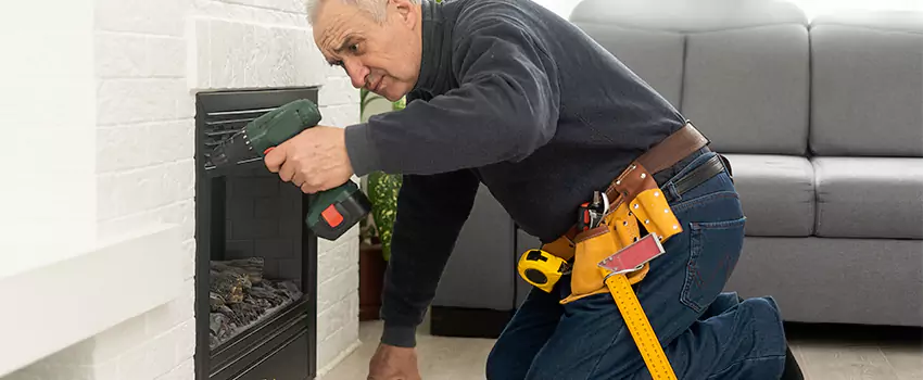New Indoor Fireplace Installation in Cameron Park, California